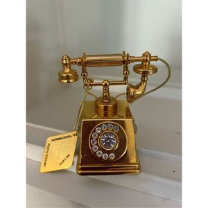 Austrian Crystal & 24K Vintage Telephone